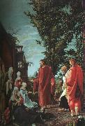 Albrecht Altdorfer Christ Taking Leave of His Mother oil painting reproduction